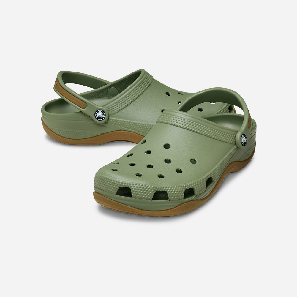 Giày Clog Unisex Crocs Classic Evo Gum - Xanh Lá - Supersports Vietnam