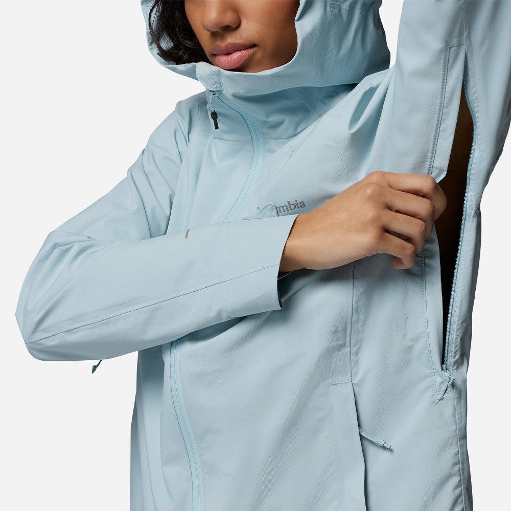 Áo Khoác Nữ Columbia Trailborne™ 2.5L Shell - Xanh Dương - Supersports Vietnam