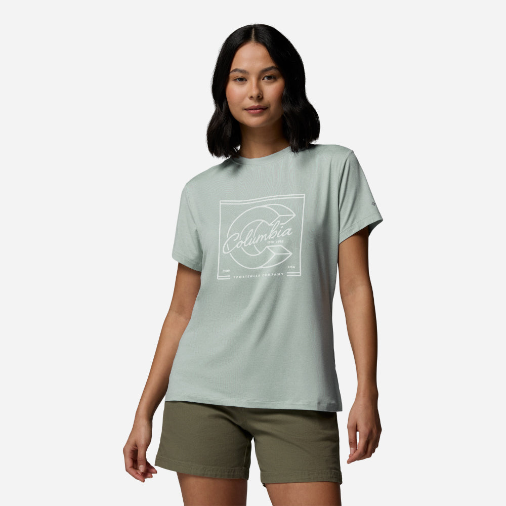 Áo Thun Nữ Columbia Parsons Point™ Short Sleeve Graphic - Supersports Vietnam