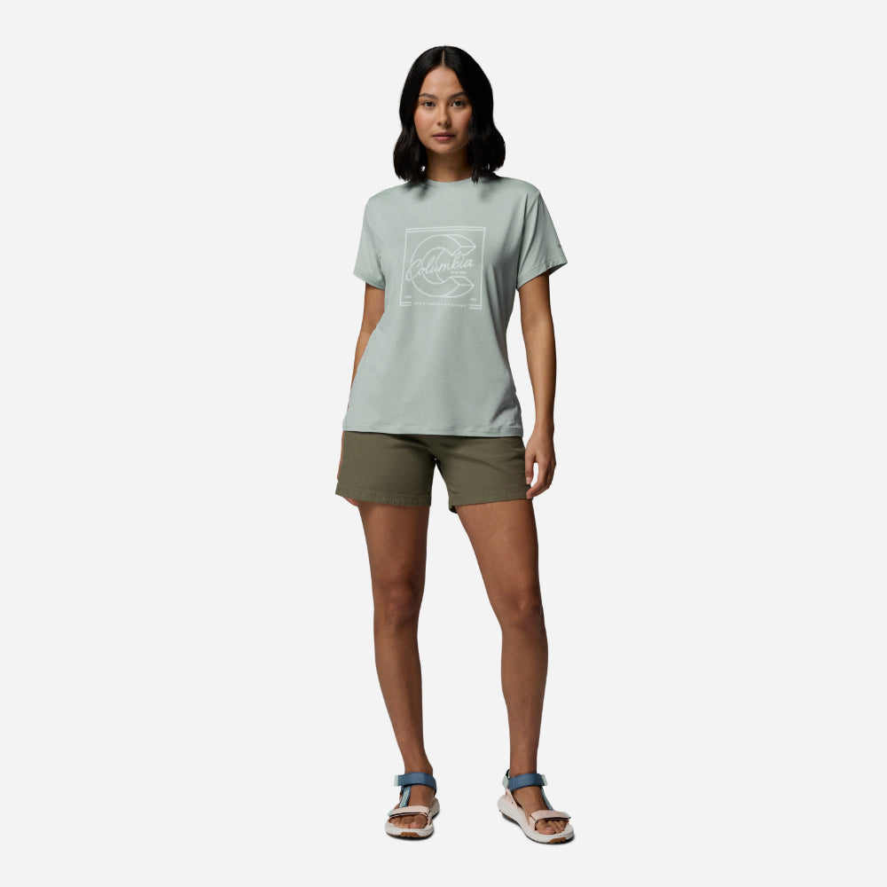 Áo Thun Nữ Columbia Parsons Point™ Short Sleeve Graphic - Supersports Vietnam