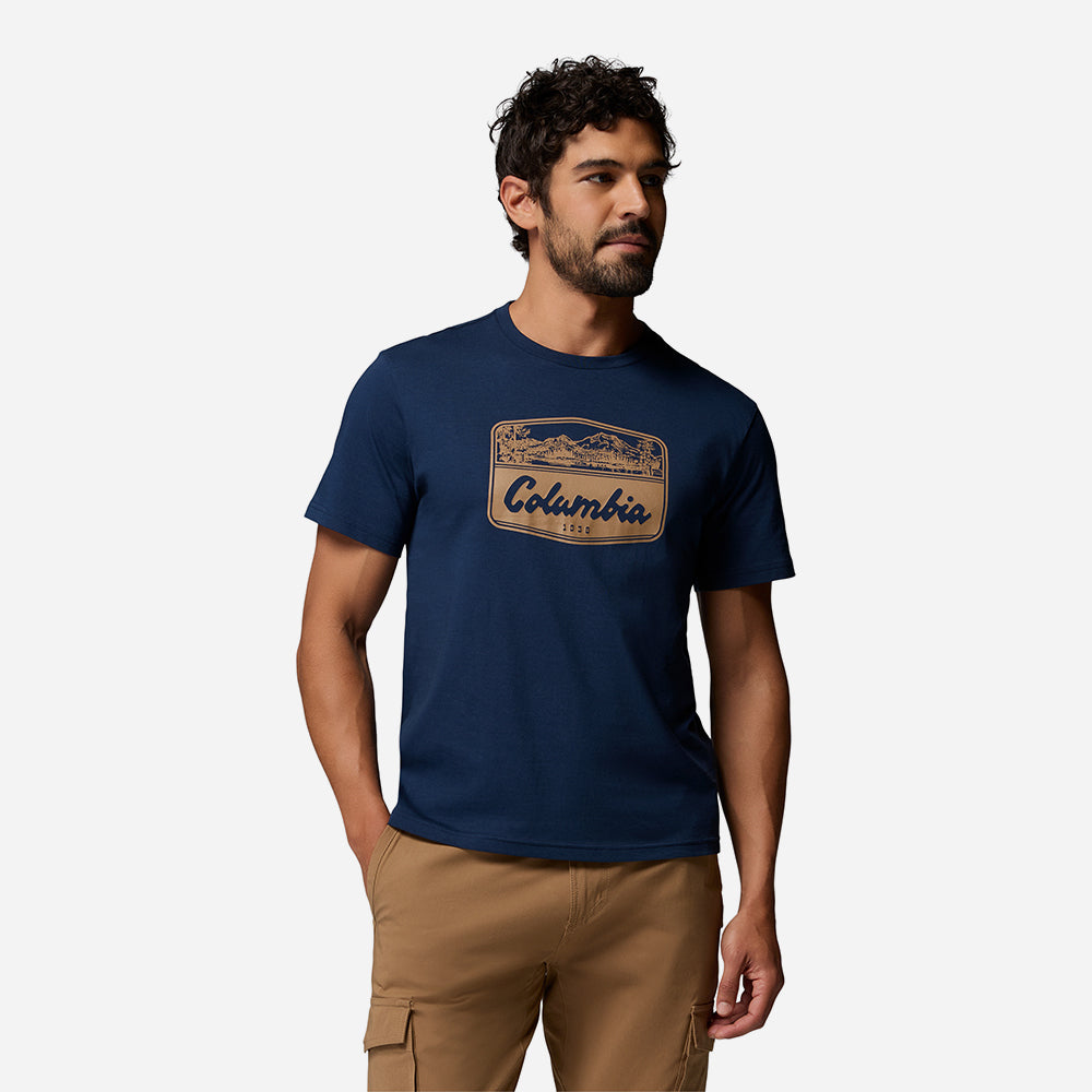 Áo Thun Nam Columbia Csc™ Seasonal Graphic - Xanh Navy - Supersports Vietnam