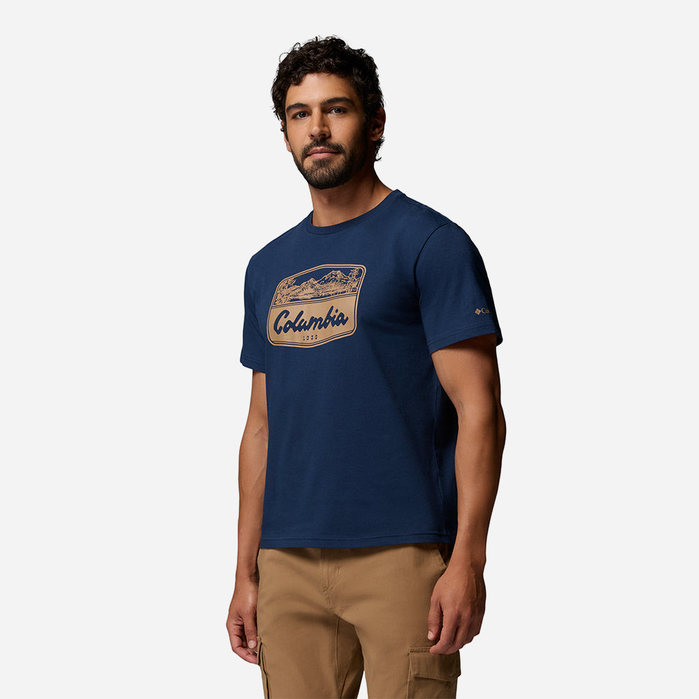 Áo Thun Nam Columbia Csc™ Seasonal Graphic - Xanh Navy - Supersports Vietnam