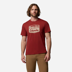 Áo Thun Nam Columbia Csc™ Seasonal Graphic - Đỏ - Supersports Vietnam