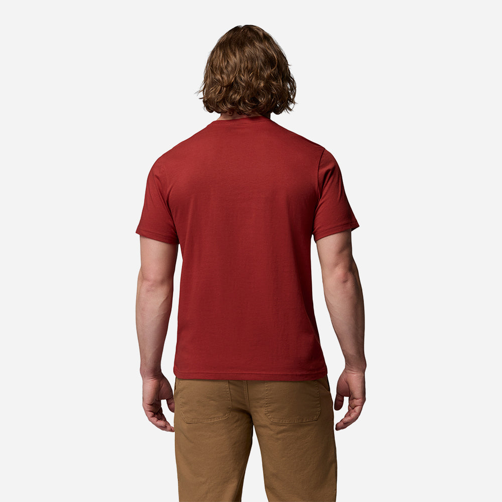 Áo Thun Nam Columbia Csc™ Seasonal Graphic - Đỏ - Supersports Vietnam