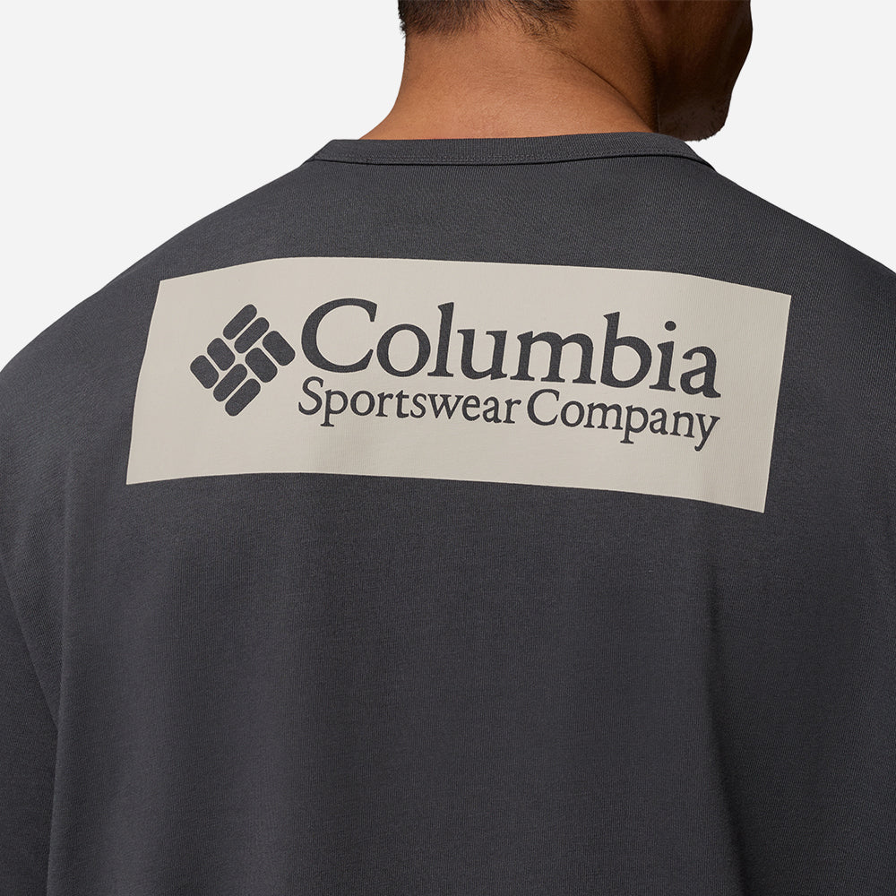 Áo Thun Nam Columbia Csc™ Heavyweight Back Graphic - Xám - Supersports Vietnam