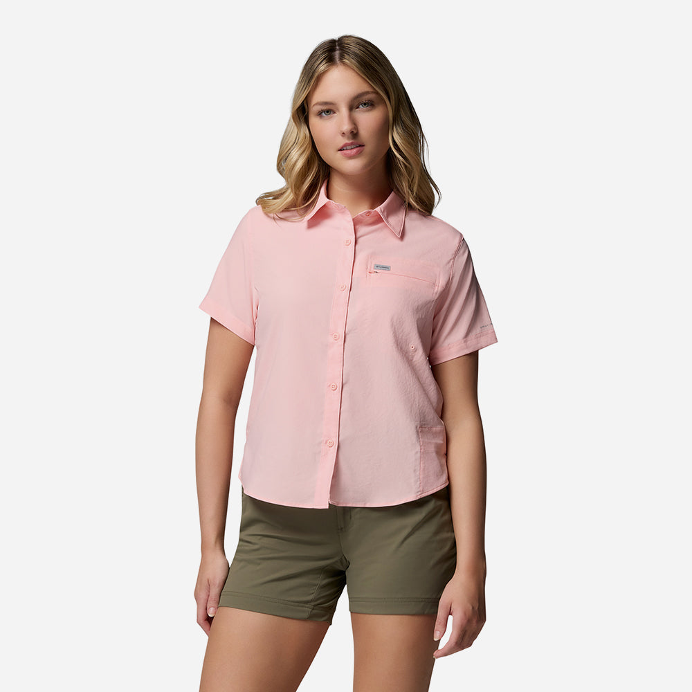 Áo Sơ Mi Nữ Columbia Silver Ridge™ Utility Ii Short Sleeve - Supersports Vietnam