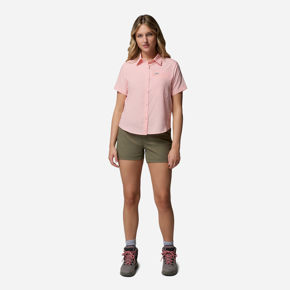 Áo Sơ Mi Nữ Columbia Silver Ridge™ Utility Ii Short Sleeve - Supersports Vietnam