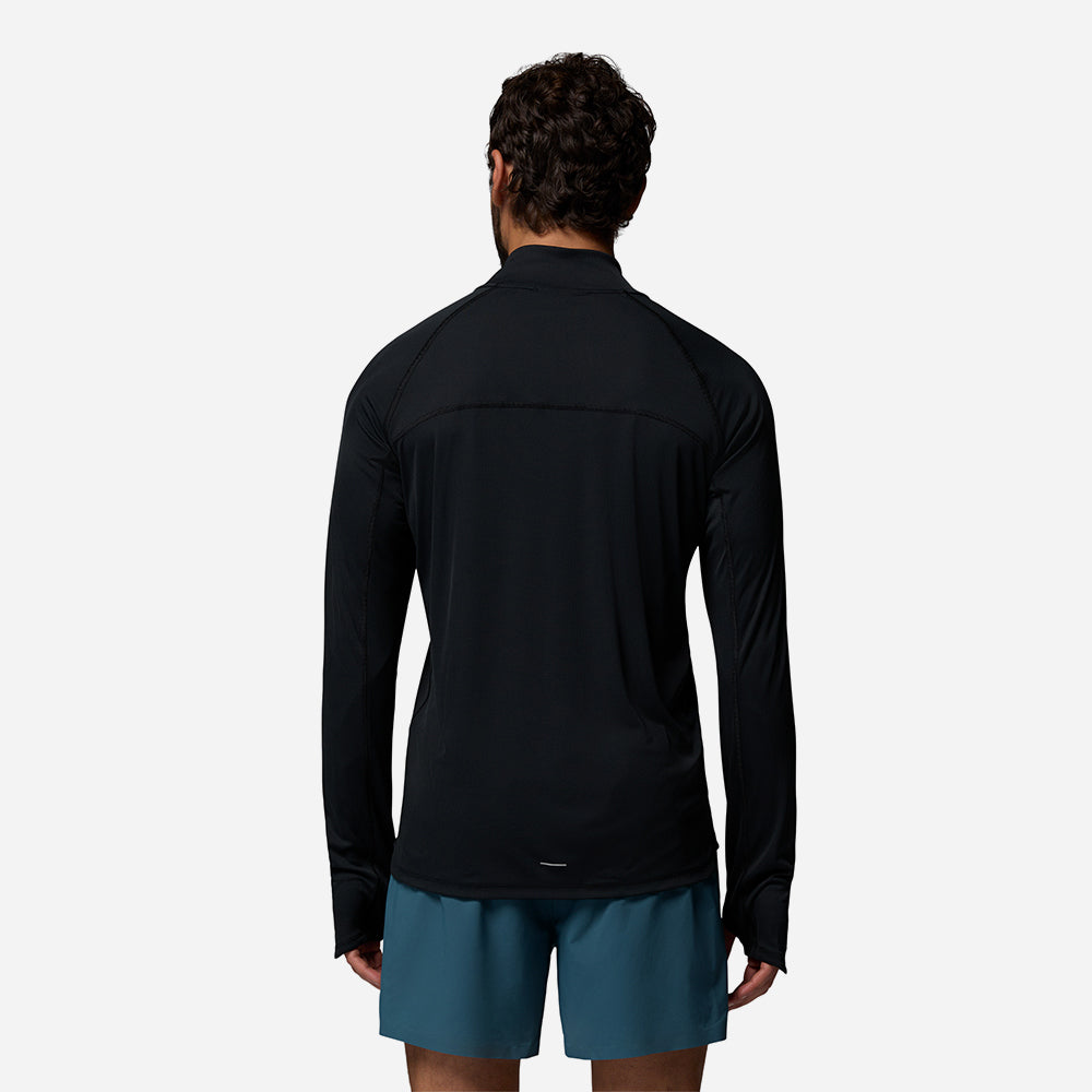 Áo Thun Nam Columbia Stealth Spring™ Half Zip - Đen - Supersports Vietnam