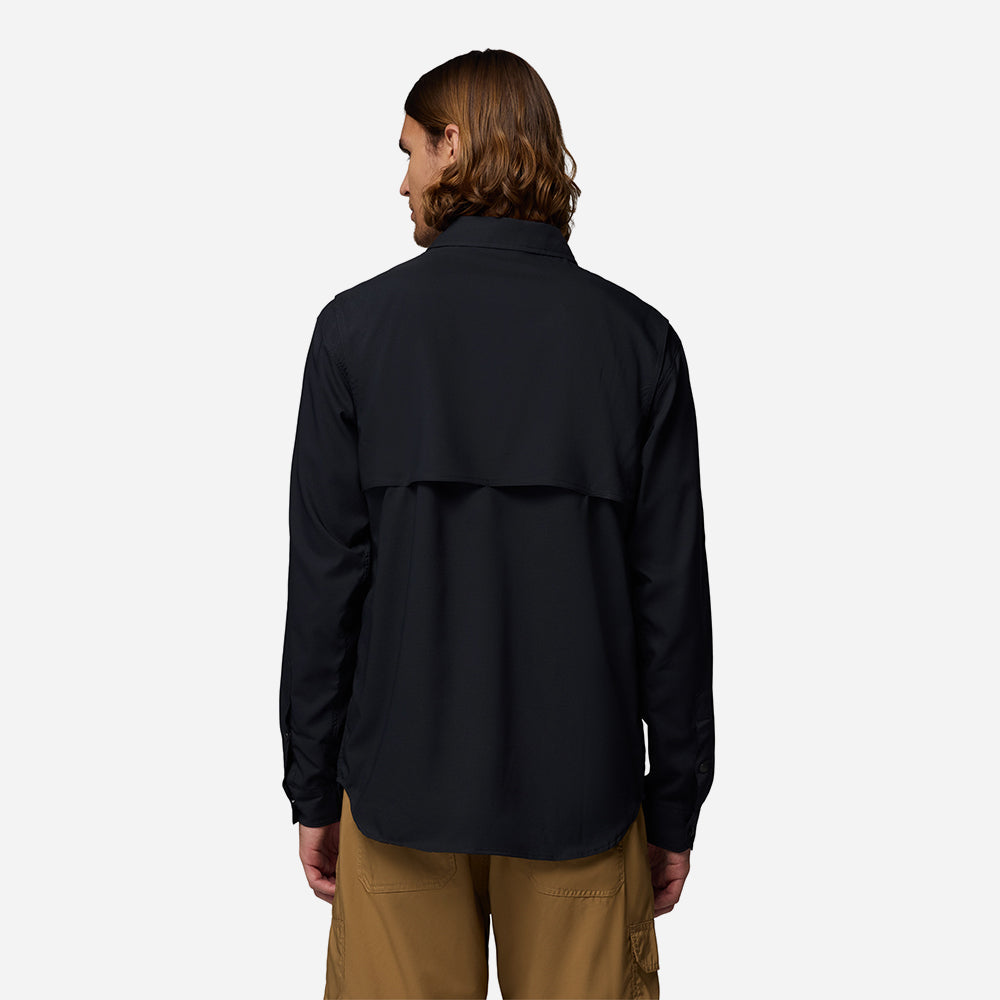 Áo Sơ Mi Nam Columbia Silver Ridge™ Utility Ii Long Sleeve - Đen - Supersports Vietnam