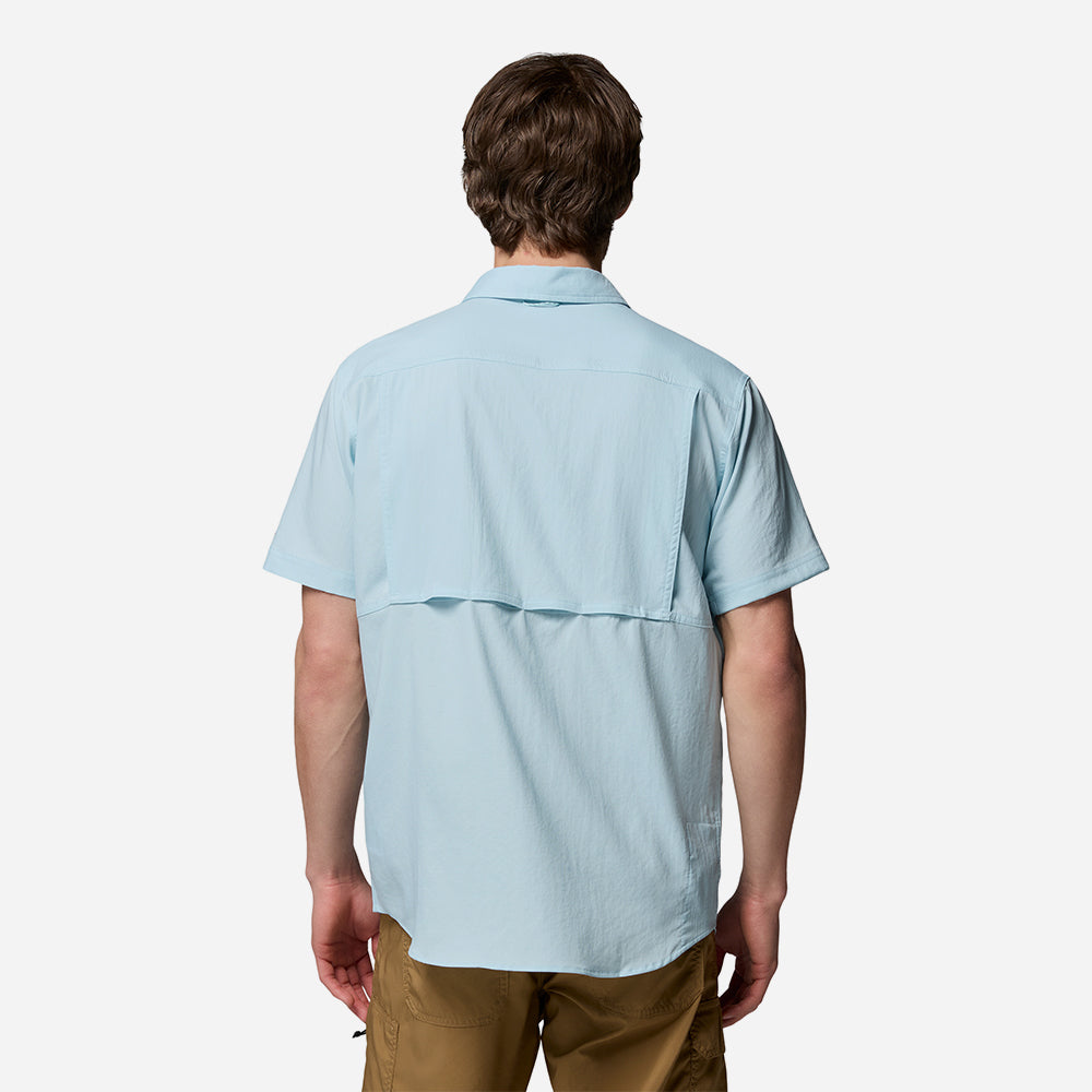 Áo Sơ Mi Nam Columbia Silver Ridge™ Utility Ii Short Sleeve - Xanh Dương - Supersports Vietnam