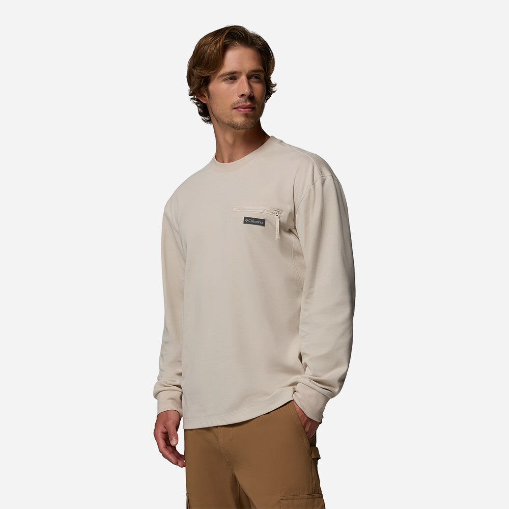 Áo Thun Nam Columbia Echo Passage™ Long Sleeve Crew - Be - Supersports Vietnam