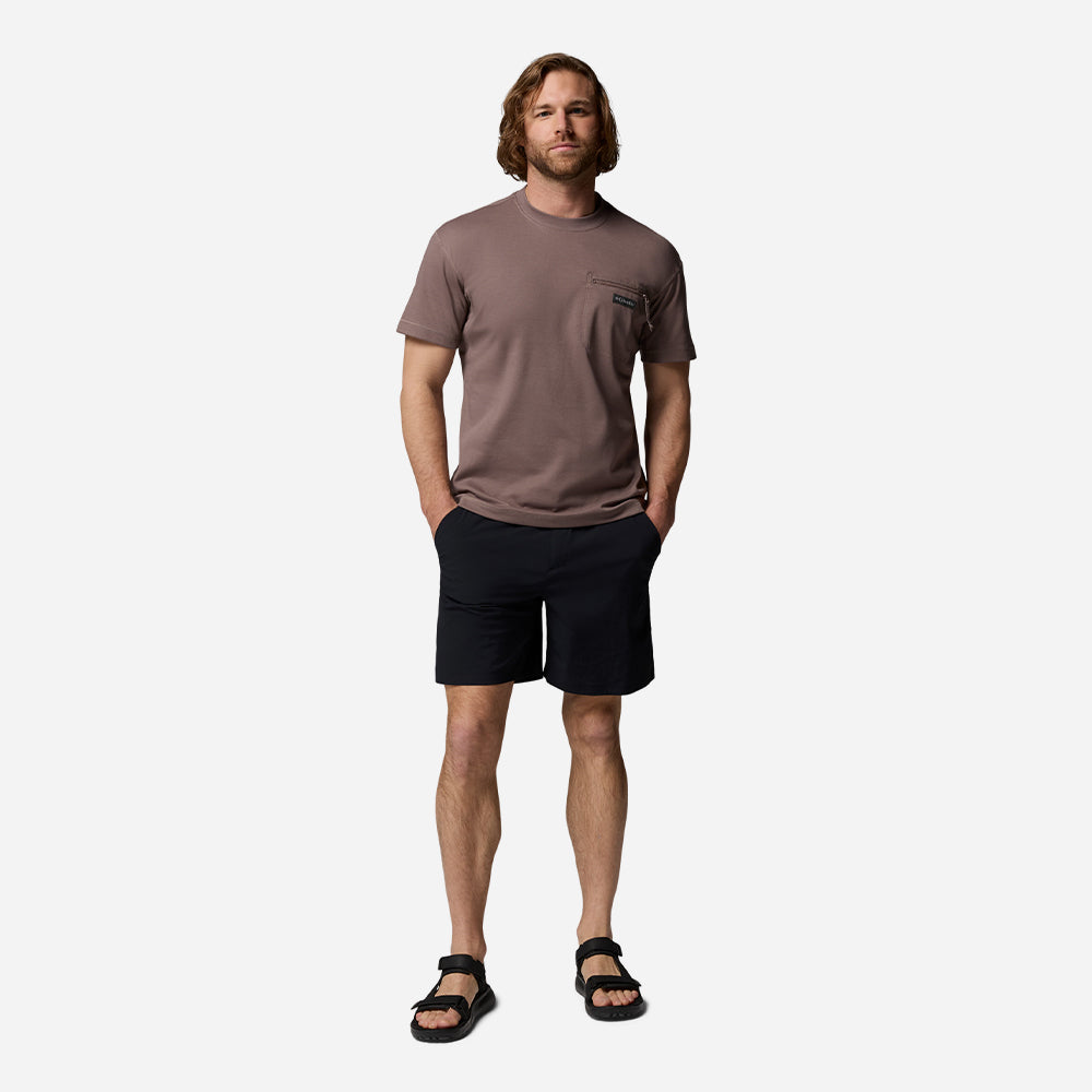 Áo Thun Nam Columbia Echo Passage™ Short Sleeve Crew - Nâu - Supersports Vietnam
