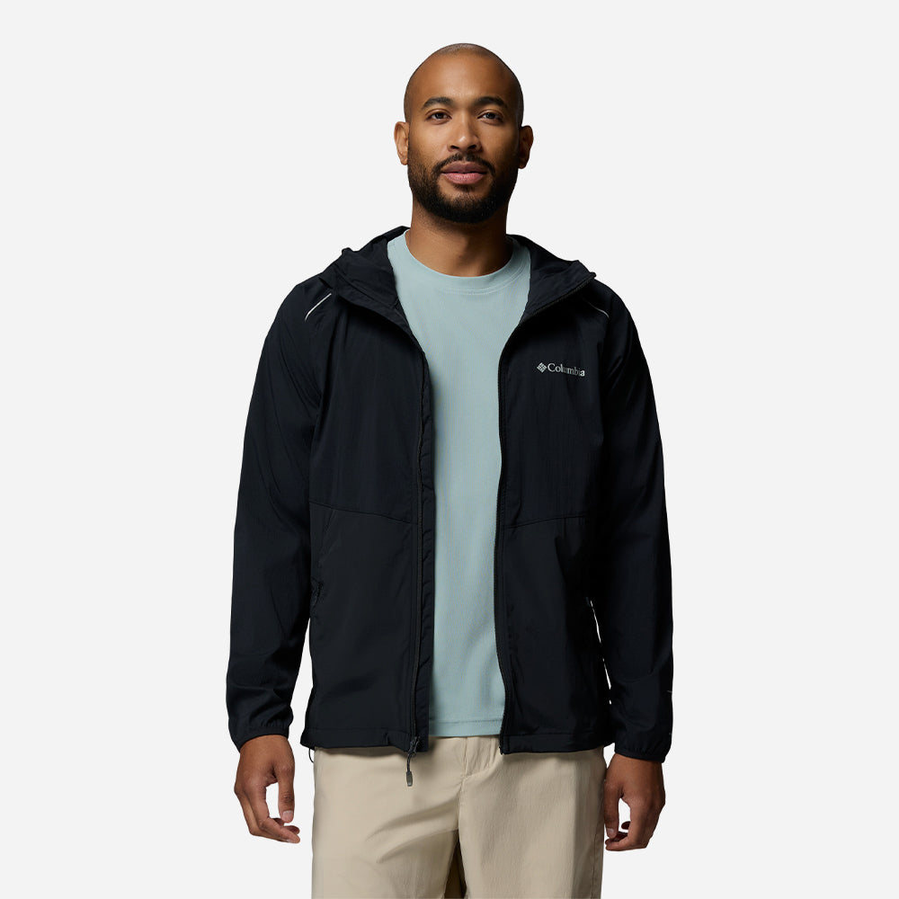 Áo Khoác Nam Columbia Tech™ Ii Wind Full Zip - Đen - Supersports Vietnam