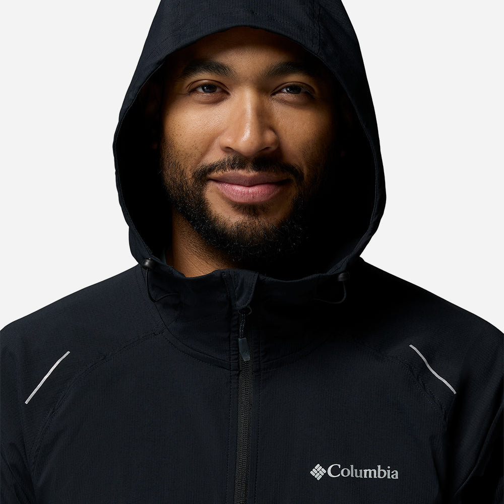 Áo Khoác Nam Columbia Tech™ Ii Wind Full Zip - Đen - Supersports Vietnam
