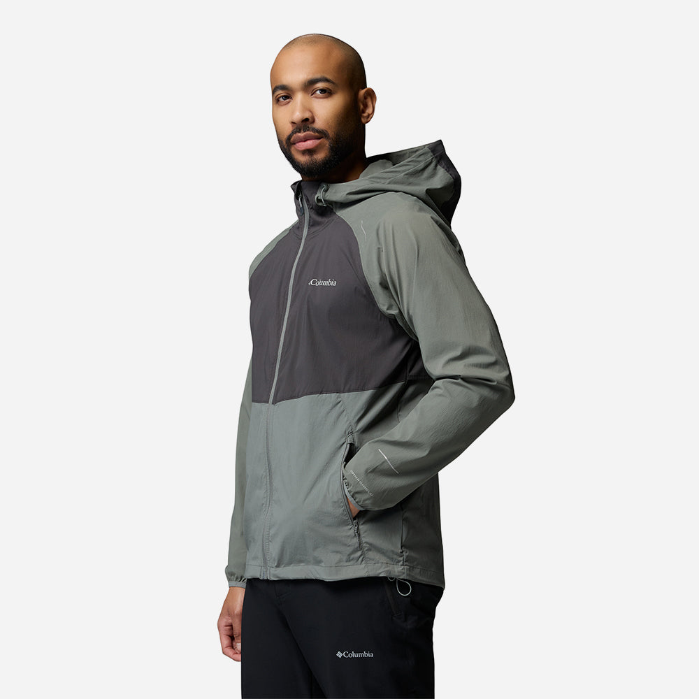 Áo Khoác Nam Columbia Tech™ Ii Wind Full Zip - Xám - Supersports Vietnam