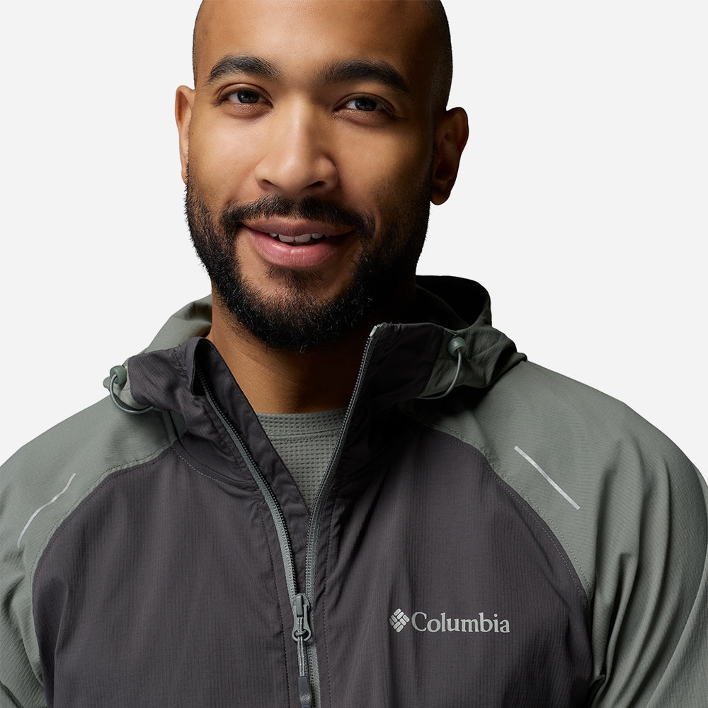 Áo Khoác Nam Columbia Tech™ Ii Wind Full Zip - Xám - Supersports Vietnam