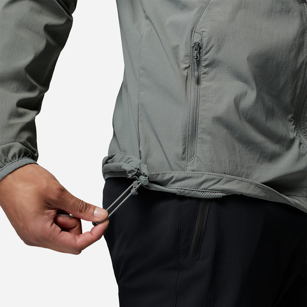 Áo Khoác Nam Columbia Tech™ Ii Wind Full Zip - Xám - Supersports Vietnam