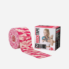 Băng Dán Cơ Thể Thao RockTape Std Tape 5Cm X 5M - Camo Pink