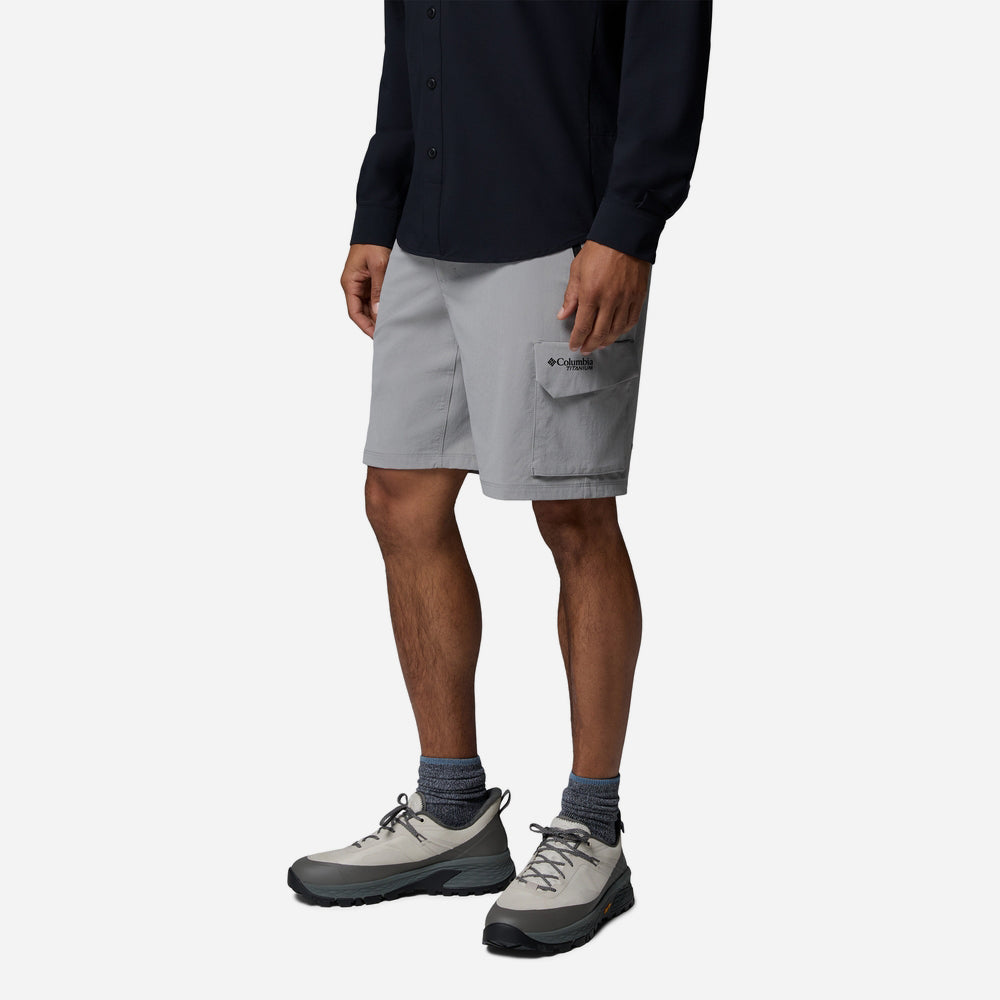 Quần Ngắn Thể Thao Nam Columbia Silver Ridge™ Elite - Xám - Supersports Vietnam