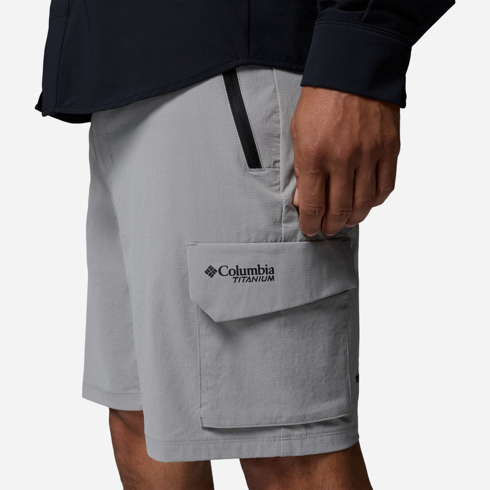 Quần Ngắn Thể Thao Nam Columbia Silver Ridge™ Elite - Xám - Supersports Vietnam