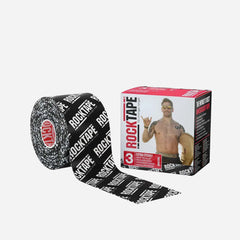 RockTape H2O Extra Sticky Tape 5Cm X 5M - Logo Black