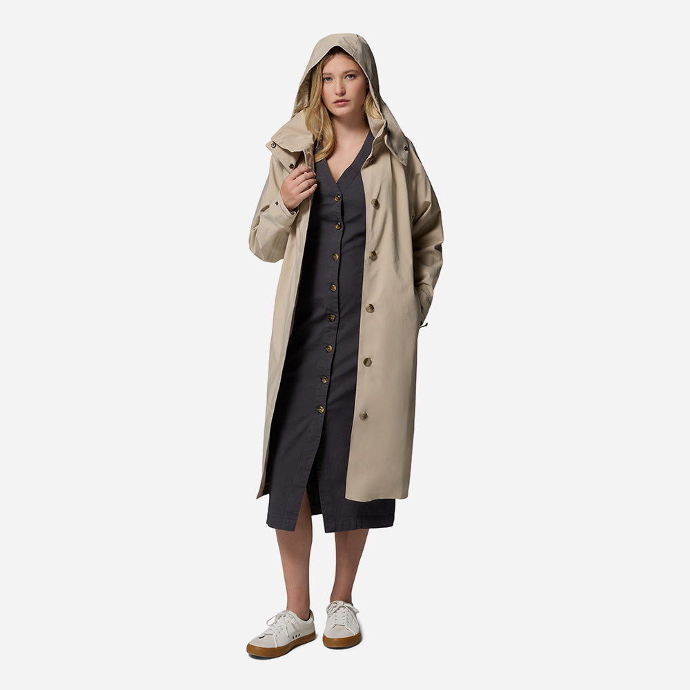 Áo Khoác Nữ Columbia Amazetrench™ Rain - Be - Supersports Vietnam