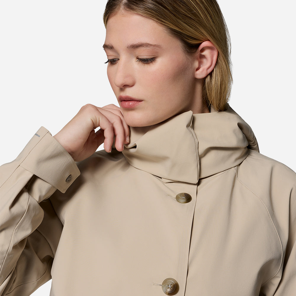 Áo Khoác Nữ Columbia Amazetrench™ Rain - Be - Supersports Vietnam