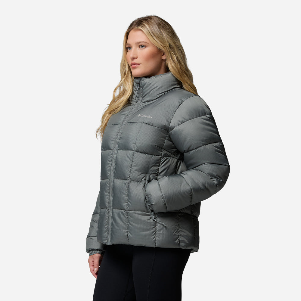 Áo Khoác Nữ Columbia Puffect™ III Full Zip - Xám - Supersports Vietnam