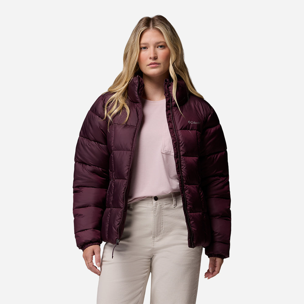 Áo Khoác Nữ Columbia Puffect™ III Full Zip - Tím - Supersports Vietnam