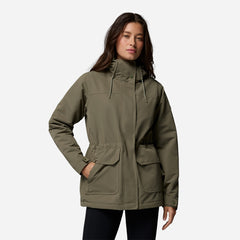 Áo Khoác Nữ Columbia Idyllwood™ Insulated - Xanh Quân Đội - Supersports Vietnam