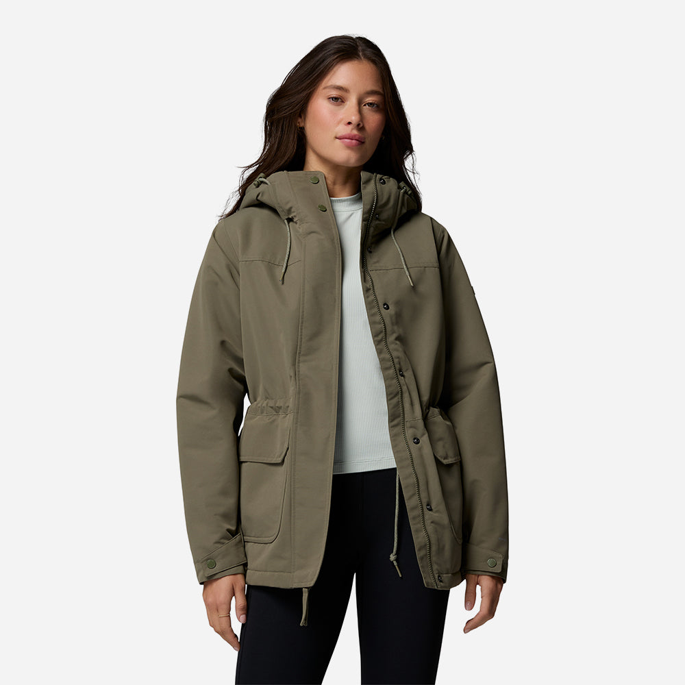 Áo Khoác Nữ Columbia Idyllwood™ Insulated - Xanh Quân Đội - Supersports Vietnam