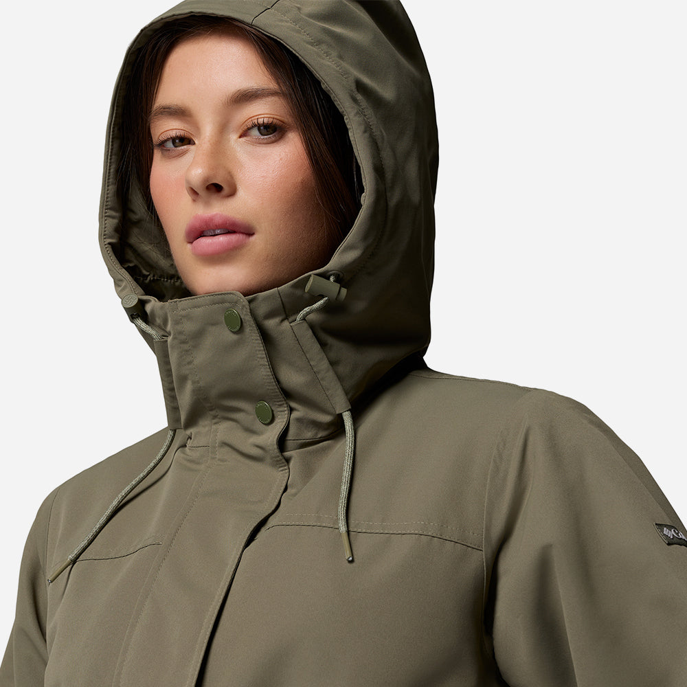 Áo Khoác Nữ Columbia Idyllwood™ Insulated - Xanh Quân Đội - Supersports Vietnam