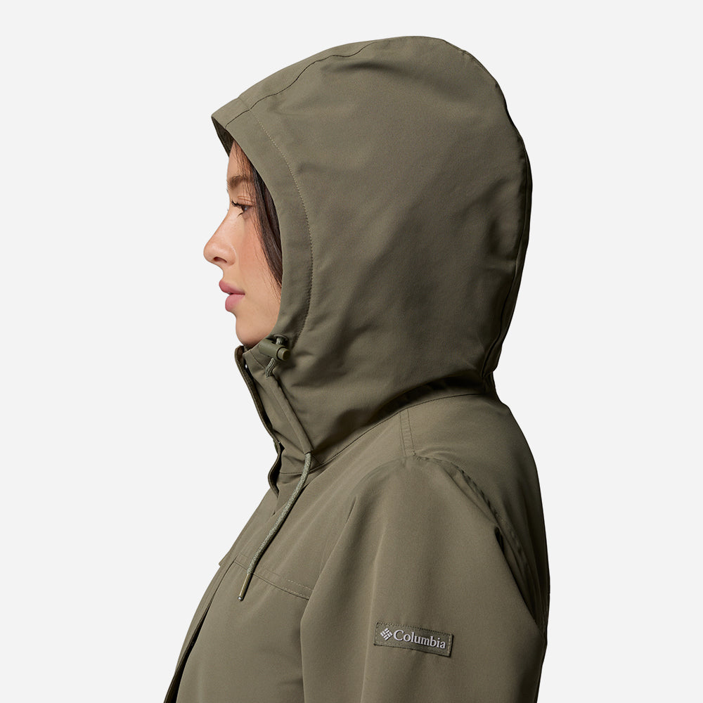 Áo Khoác Nữ Columbia Idyllwood™ Insulated - Xanh Quân Đội - Supersports Vietnam