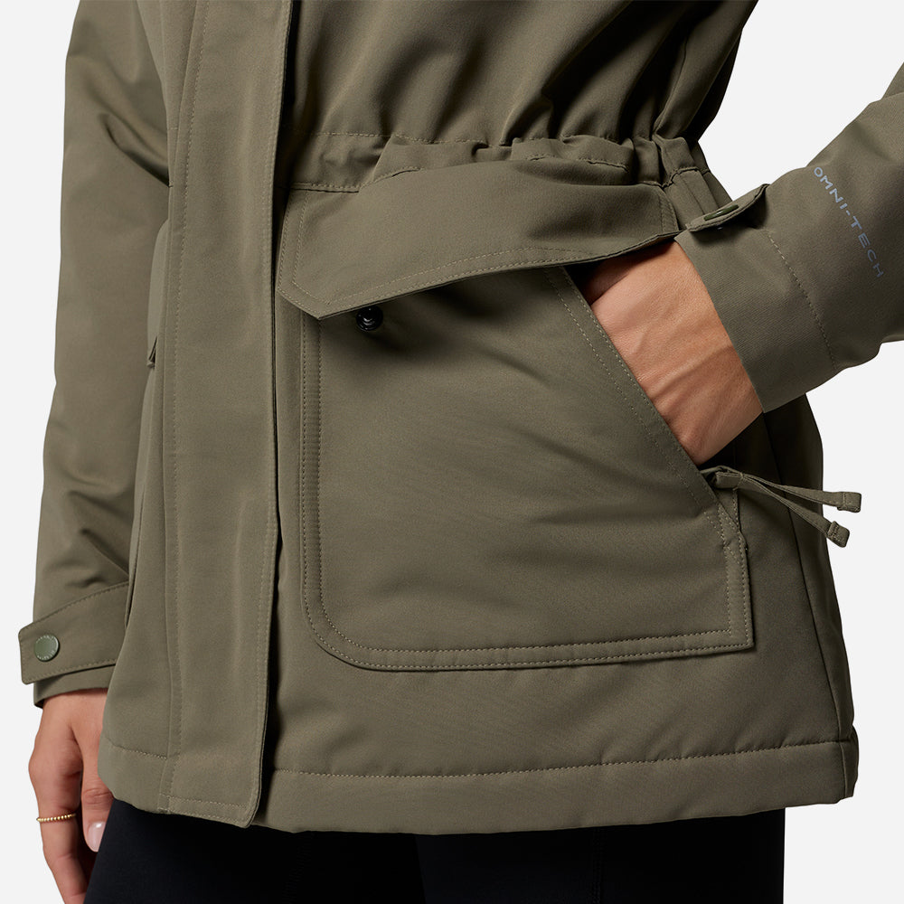 Áo Khoác Nữ Columbia Idyllwood™ Insulated - Xanh Quân Đội - Supersports Vietnam