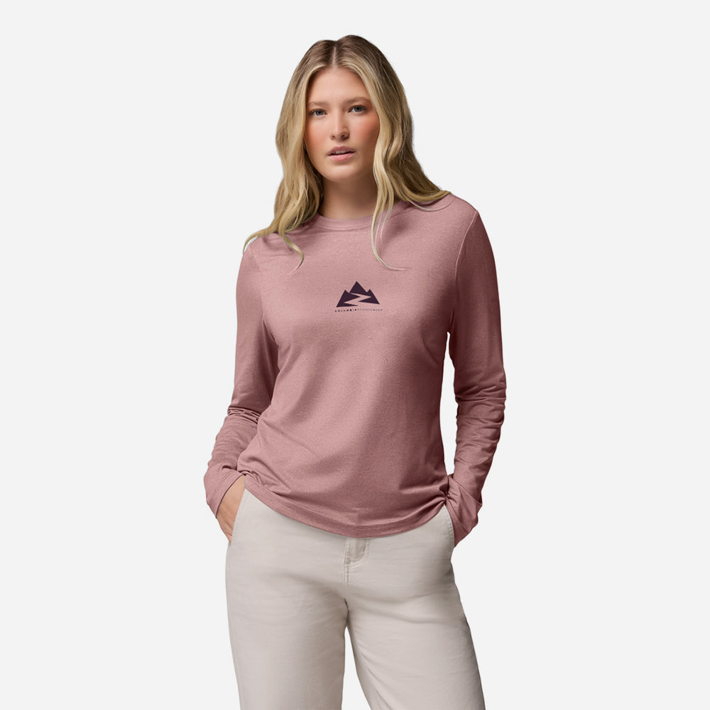 Áo Thun Nữ Columbia Parsons Point Long Sleeve Graphic - Supersports Vietnam
