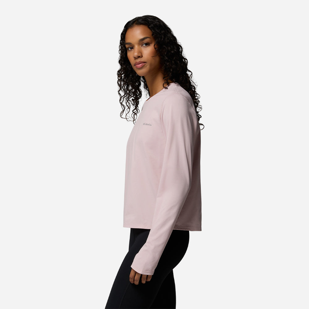 Áo Thun Nữ Columbia Seeker Legend™ Long Sleeve II - Hồng - Supersports Vietnam