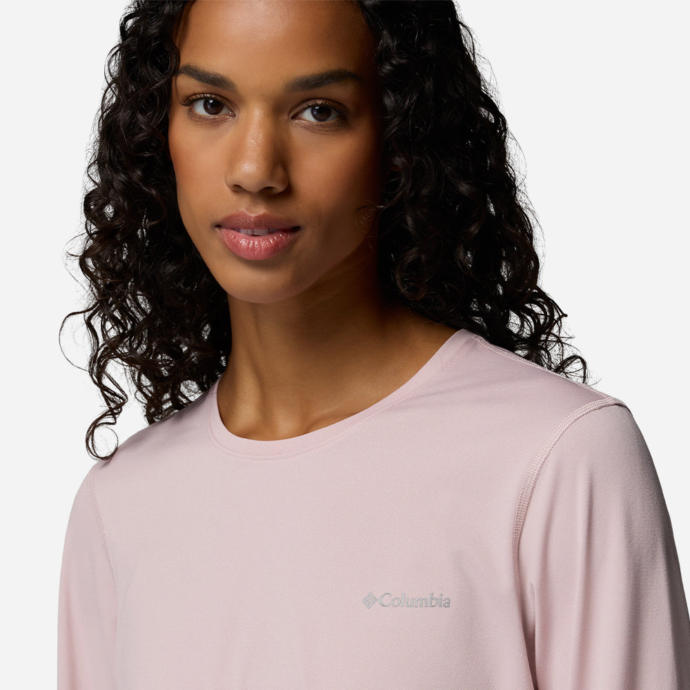 Áo Thun Nữ Columbia Seeker Legend™ Long Sleeve II - Hồng - Supersports Vietnam