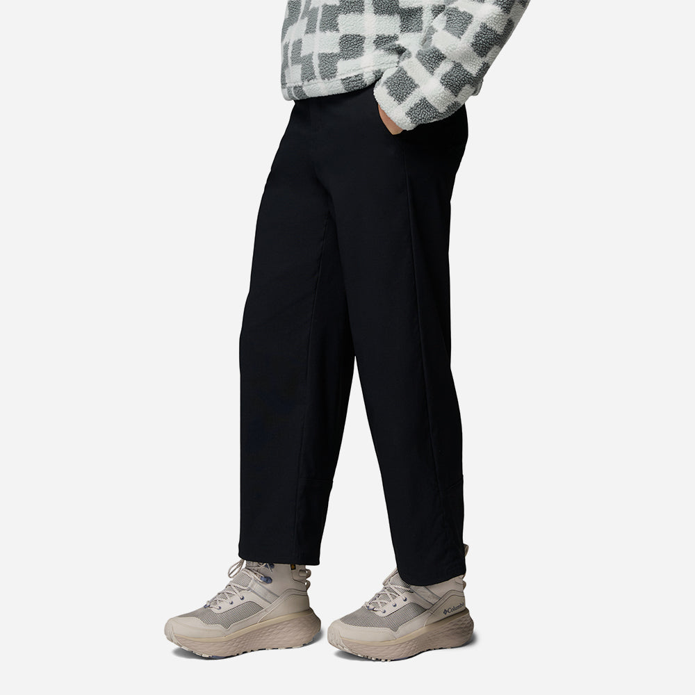 Quần Dài Thể Thao Nữ Columbia Roc™ Tech Wide Leg - Đen - Supersports Vietnam