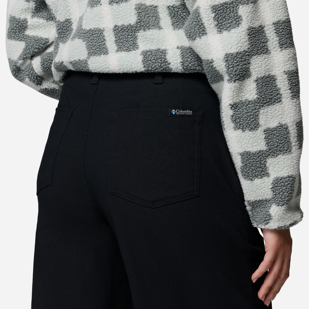 Quần Dài Thể Thao Nữ Columbia Roc™ Tech Wide Leg - Đen - Supersports Vietnam