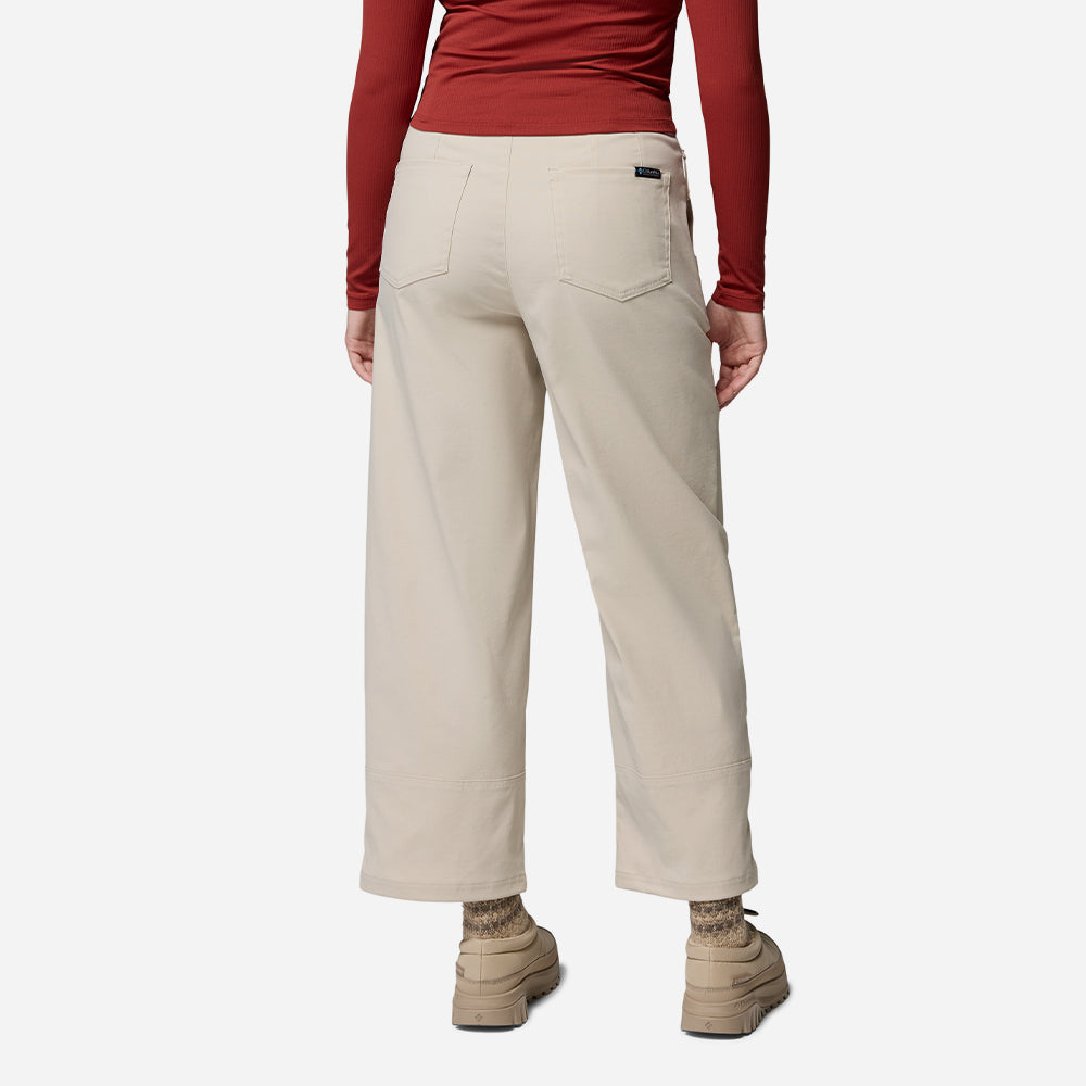 Quần Dài Thể Thao Nữ Columbia Roc™ Tech Wide Leg - Be - Supersports Vietnam