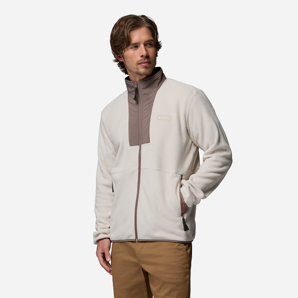 Áo Khoác Nam Columbia Sequoia Grove™ II Full Zip Fleece - Be - Supersports Vietnam