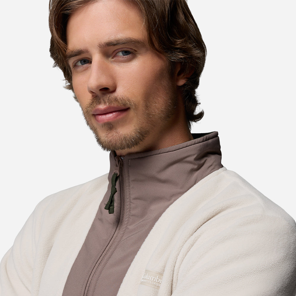 Áo Khoác Nam Columbia Sequoia Grove™ II Full Zip Fleece - Be - Supersports Vietnam