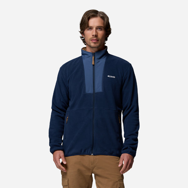 Áo Khoác Nam Columbia Sequoia Grove™ II Full Zip Fleece - Xanh Navy - Supersports Vietnam
