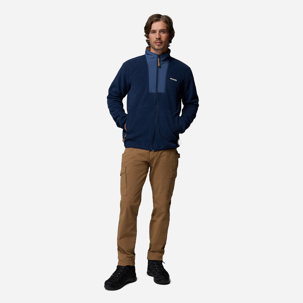 Áo Khoác Nam Columbia Sequoia Grove™ II Full Zip Fleece - Xanh Navy - Supersports Vietnam