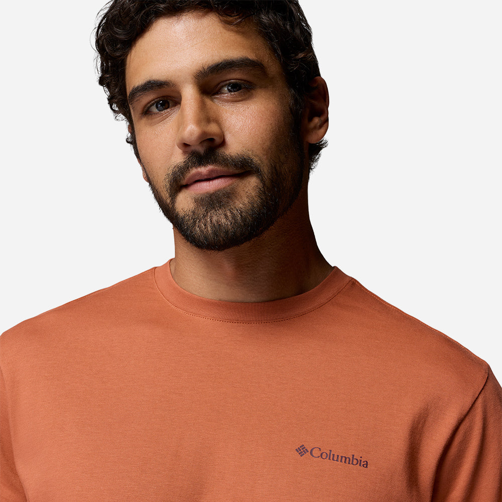 Áo Thun Nam Columbia Csc™ Graphic Long Sleeve - Cam - Supersports Vietnam