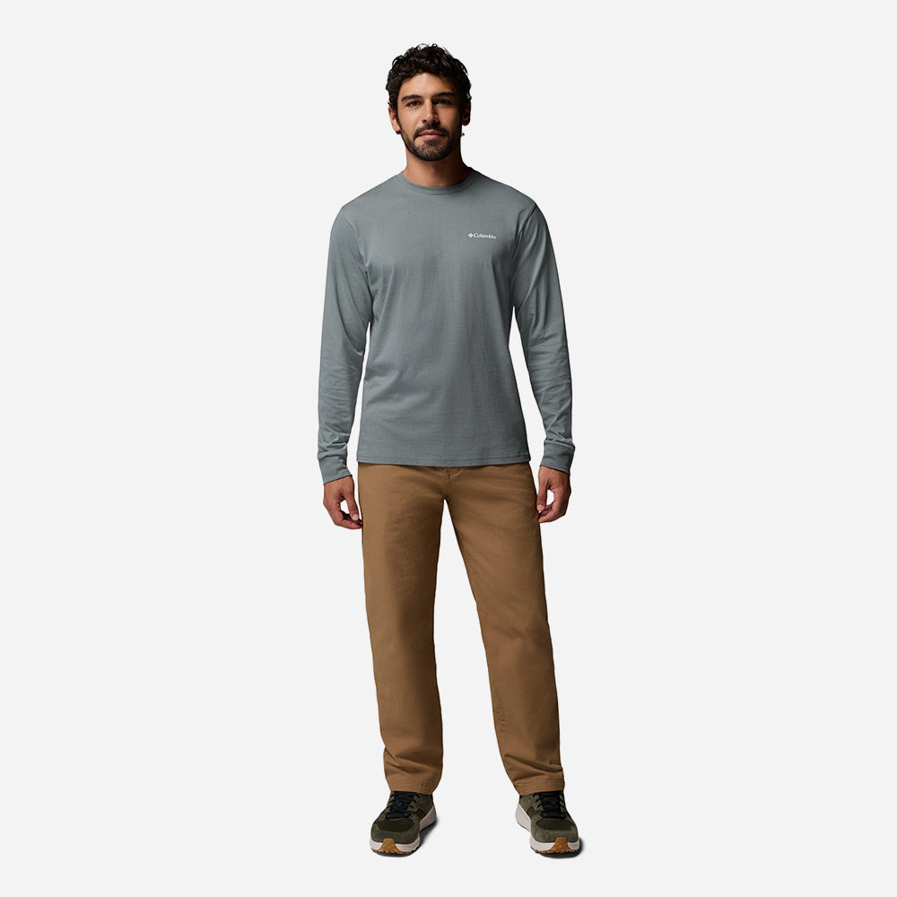 Áo Thun Nam Columbia Csc™ Graphic Long Sleeve - Xám - Supersports Vietnam