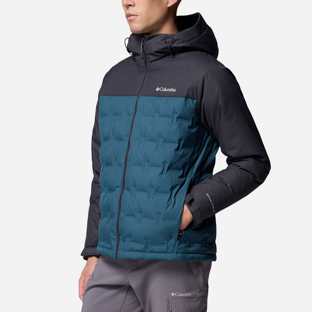 Áo Khoác Nam Columbia Grand Trek™ IV Down Hooded - Xanh Dương - Supersports Vietnam