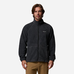 Áo Khoác Nam Columbia Timber Crest™ MTR Fleece Full Zip - Đen - Supersports Vietnam
