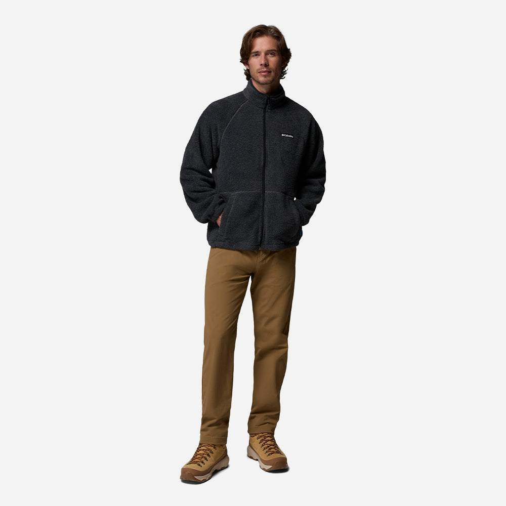 Áo Khoác Nam Columbia Timber Crest™ MTR Fleece Full Zip - Đen - Supersports Vietnam