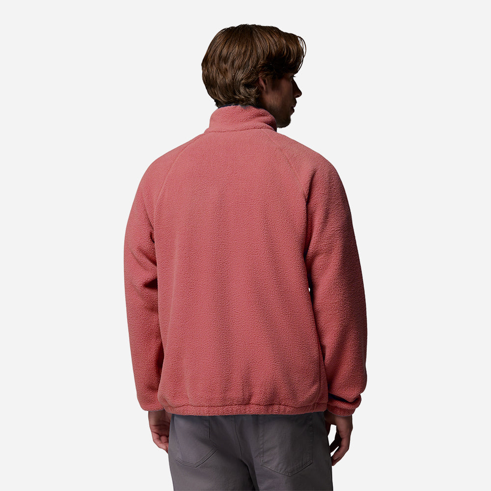 Áo Khoác Nam Columbia Timber Crest™ MTR Fleece Full Zip - Đỏ - Supersports Vietnam